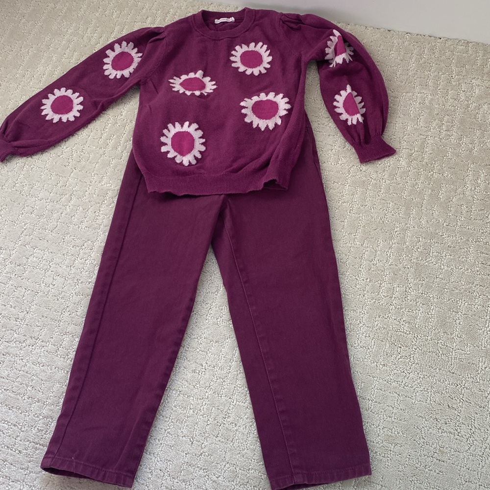 Outfit pants + sweater Monoprix